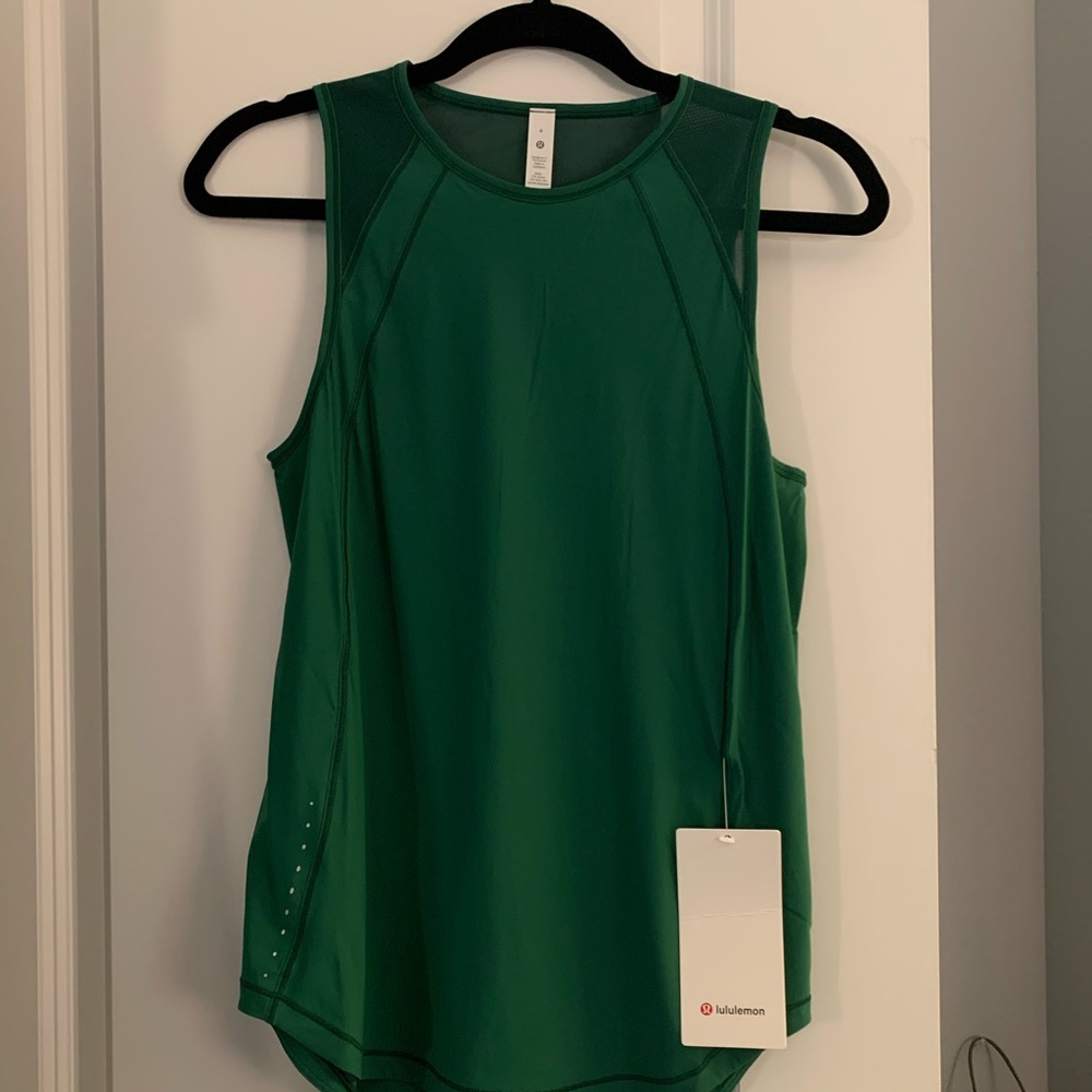 NWT - Lululemon Sculpt Tank Top - Everglade Green
